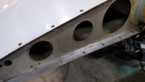 Cleaned Wing Tip Flange