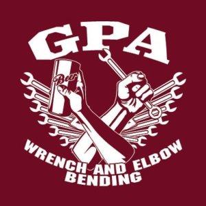 Wrench and Elbow Bending Logo