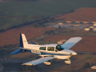 local flying in the evening